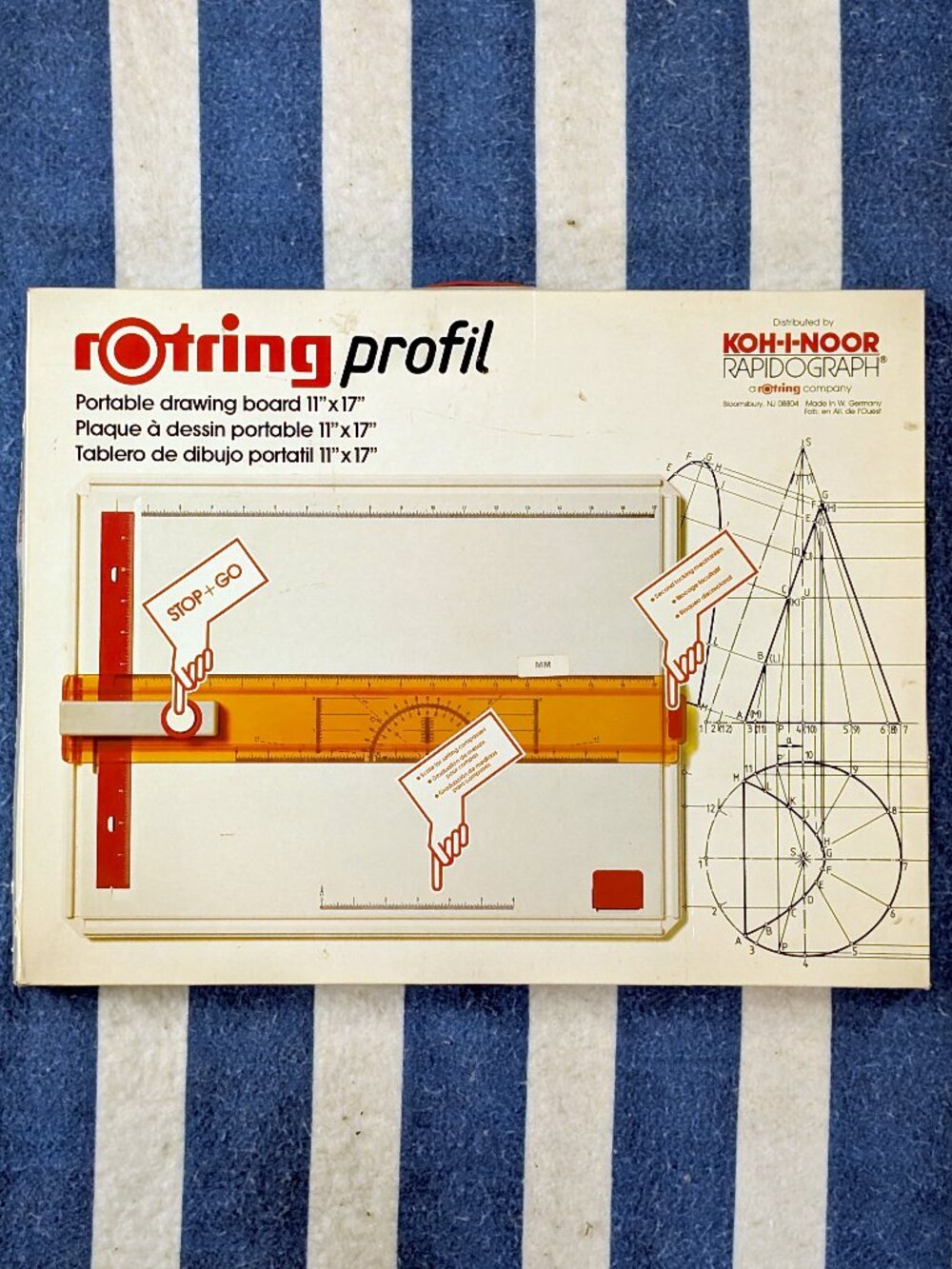 rOtring Profil Portable Drawing Board — 11 × 17 Inches